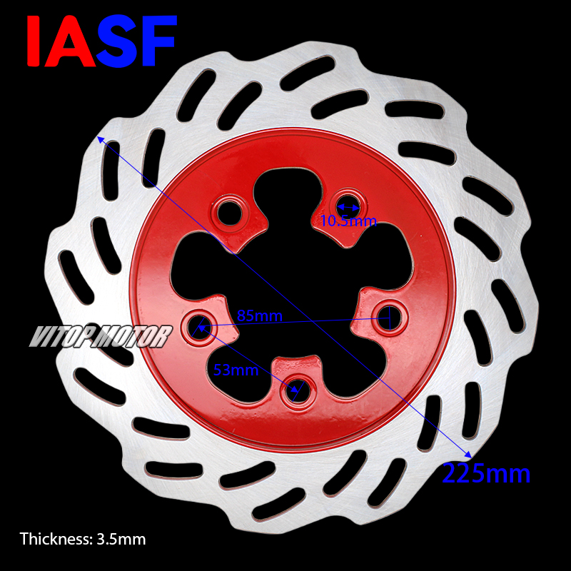 Fits for SYM Symphony 50-125 S - đánh giá và giá Brake Rotor