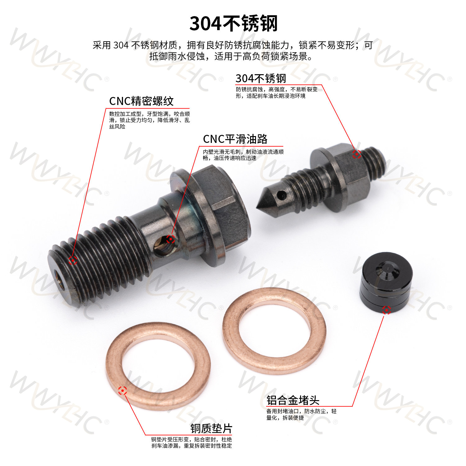 M10 YouTube Screw Steel Throat - đánh giá và giá Brake Caliper