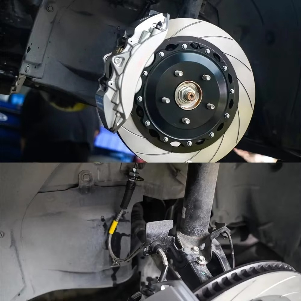 Front Big Brake Kit P40NS+ 4 P - đánh giá và giá Brake Rotor