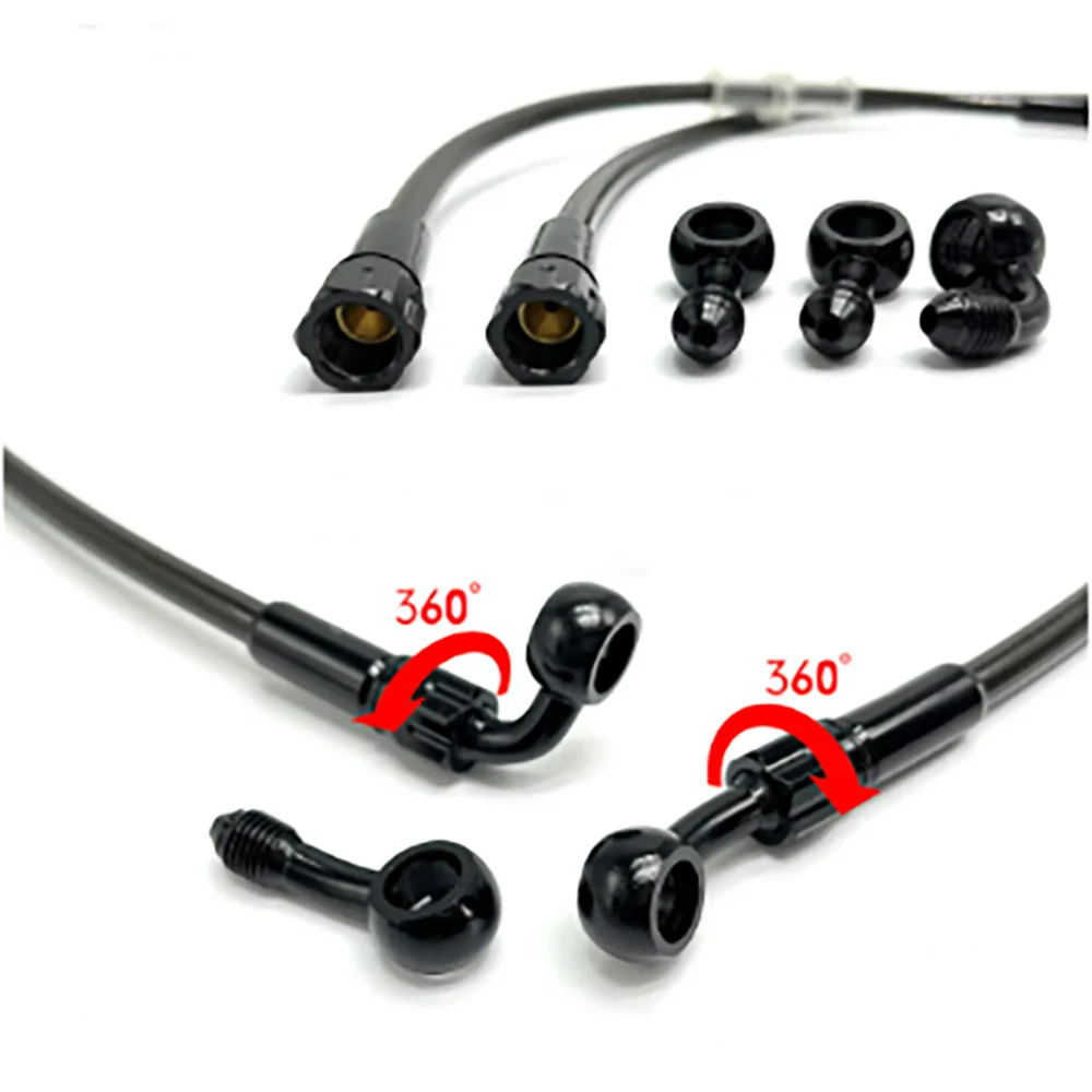 Motorcycle Brake Hose AN3 Brai - đánh giá và giá Motorcycle Brake Cable